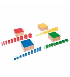 Gekleurde cilinders