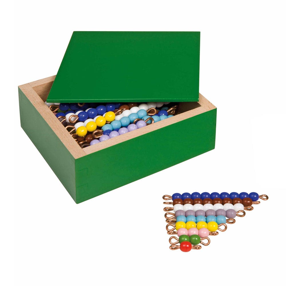 Gekleurde kralentrapjes - 10 sets: losse kralen Glas