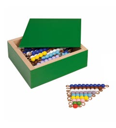 Gekleurde kralentrapjes - 10 sets: losse kralen Glas