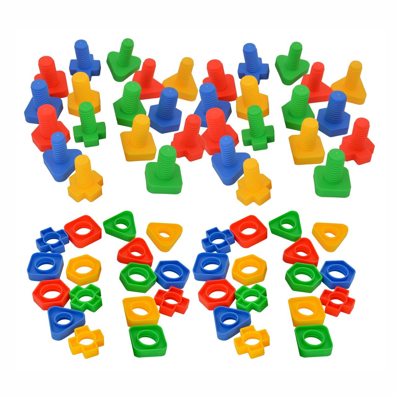 Geotwist schroevenspel | 64-delig