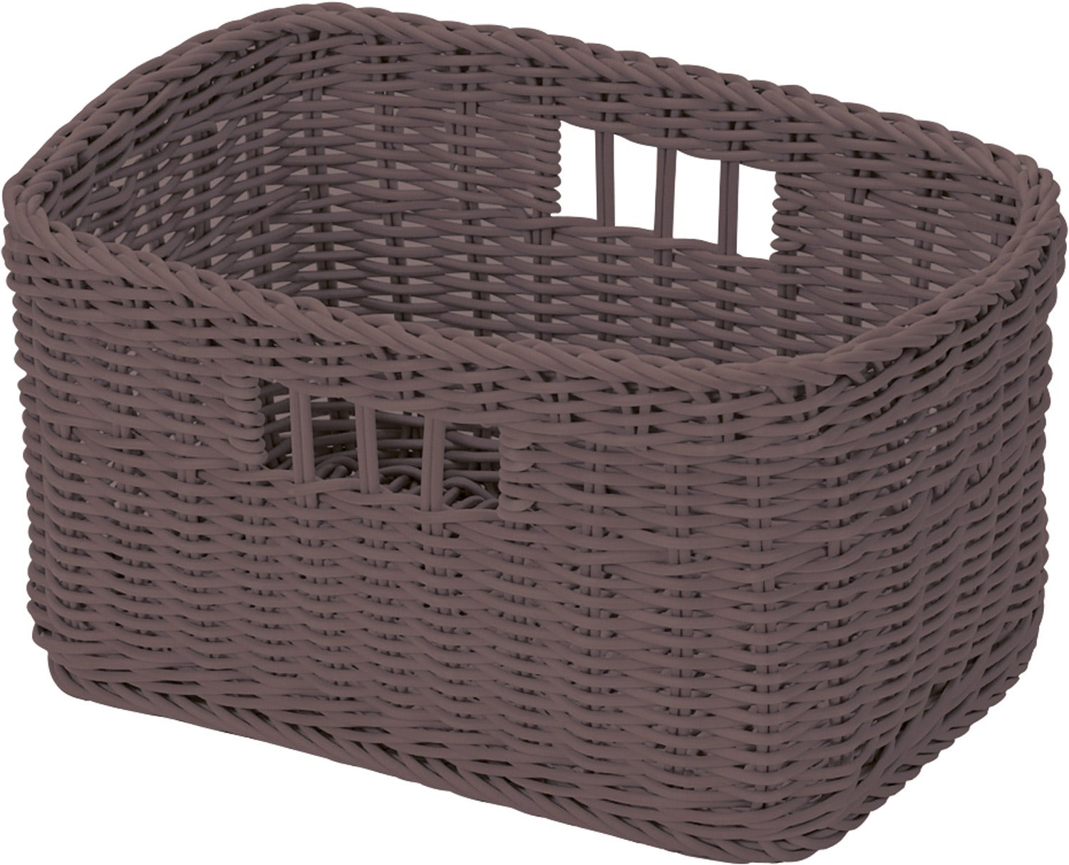 Gevlochten mand | 13 liter | Bruin