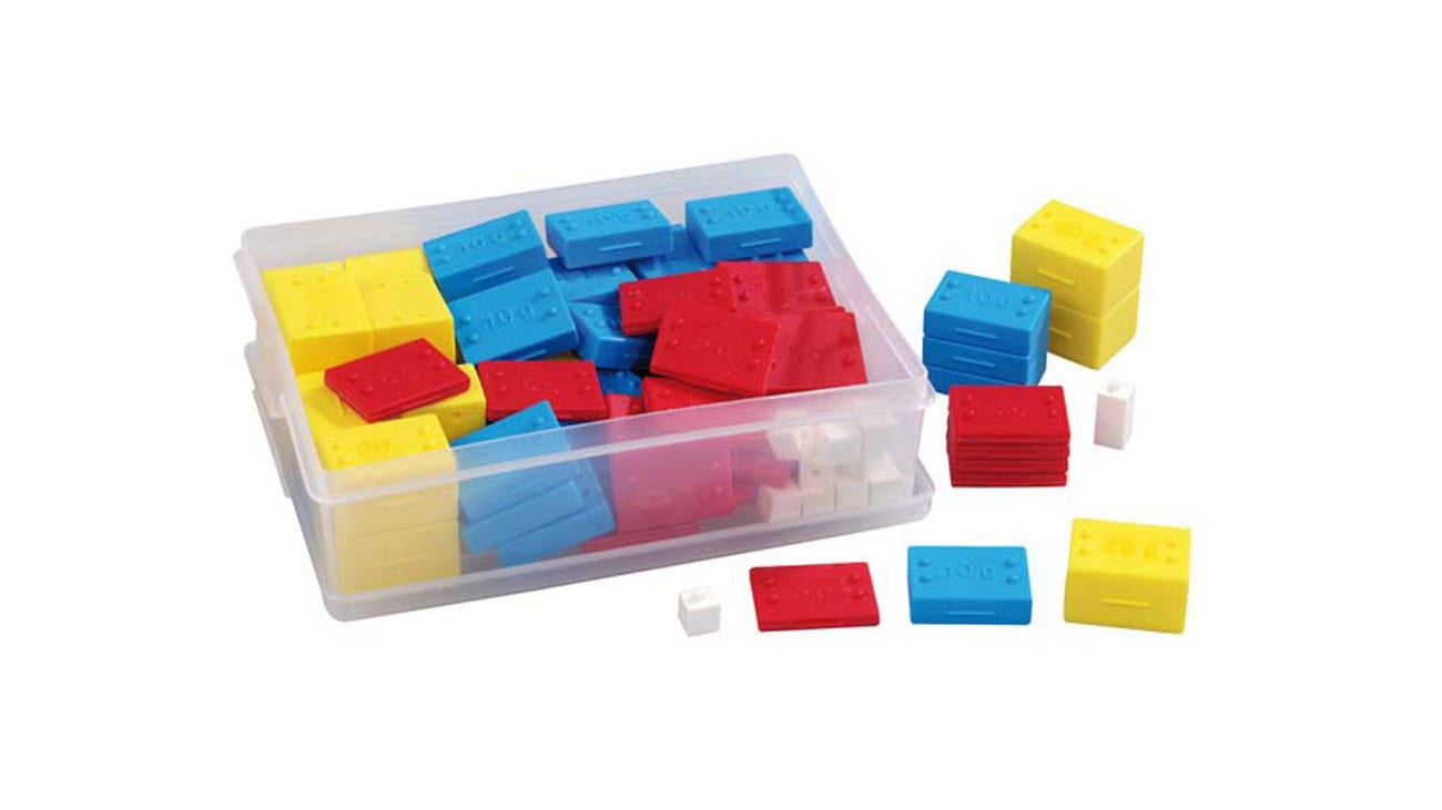 Kunststof gewichtenset