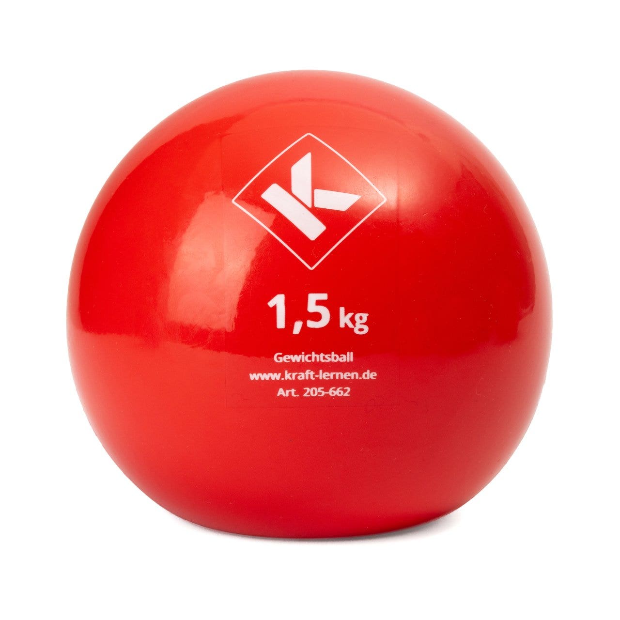 Gewichtsbal | 1,5 kg | Rood