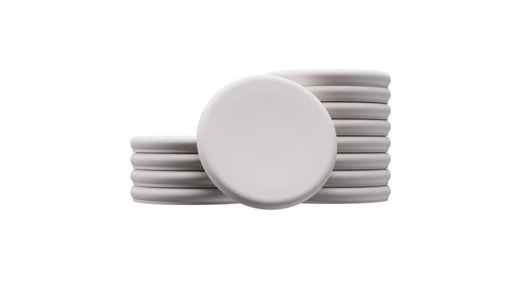 Glasbord magneet | Grijs (5 st.)