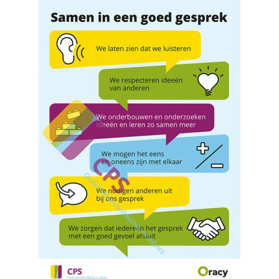 Poster Oracy | Samen in een goed gesprek