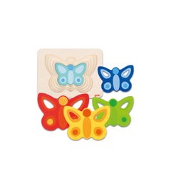 Laagjespuzzel vlinder