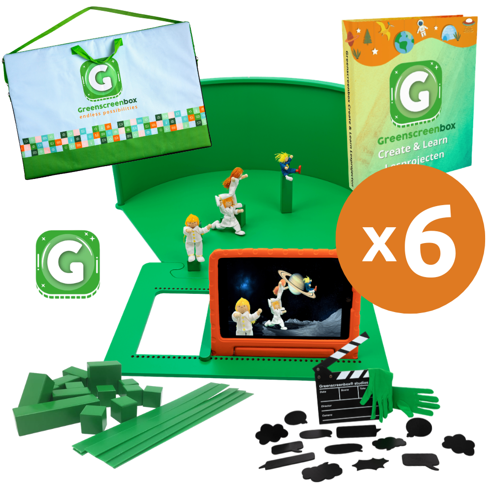 Greenscreenbox | Klassenset 6x