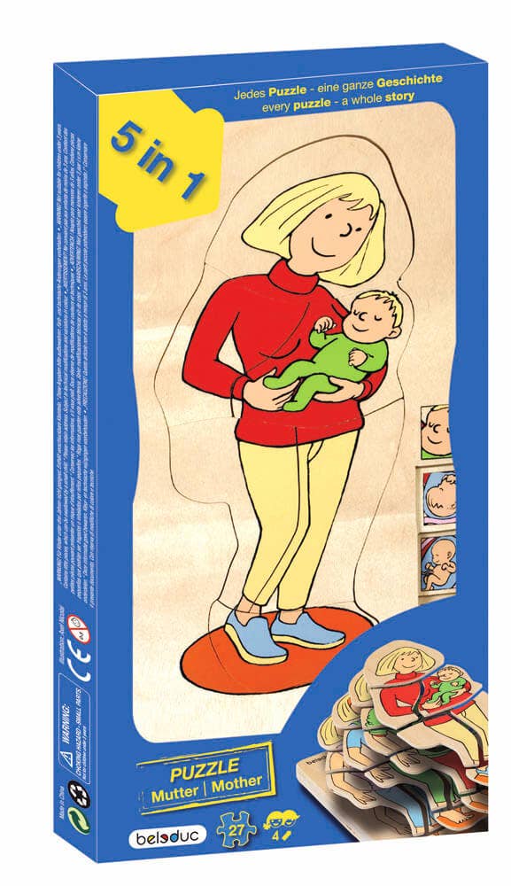 Groeipuzzel | 29 stukjes | Moeder