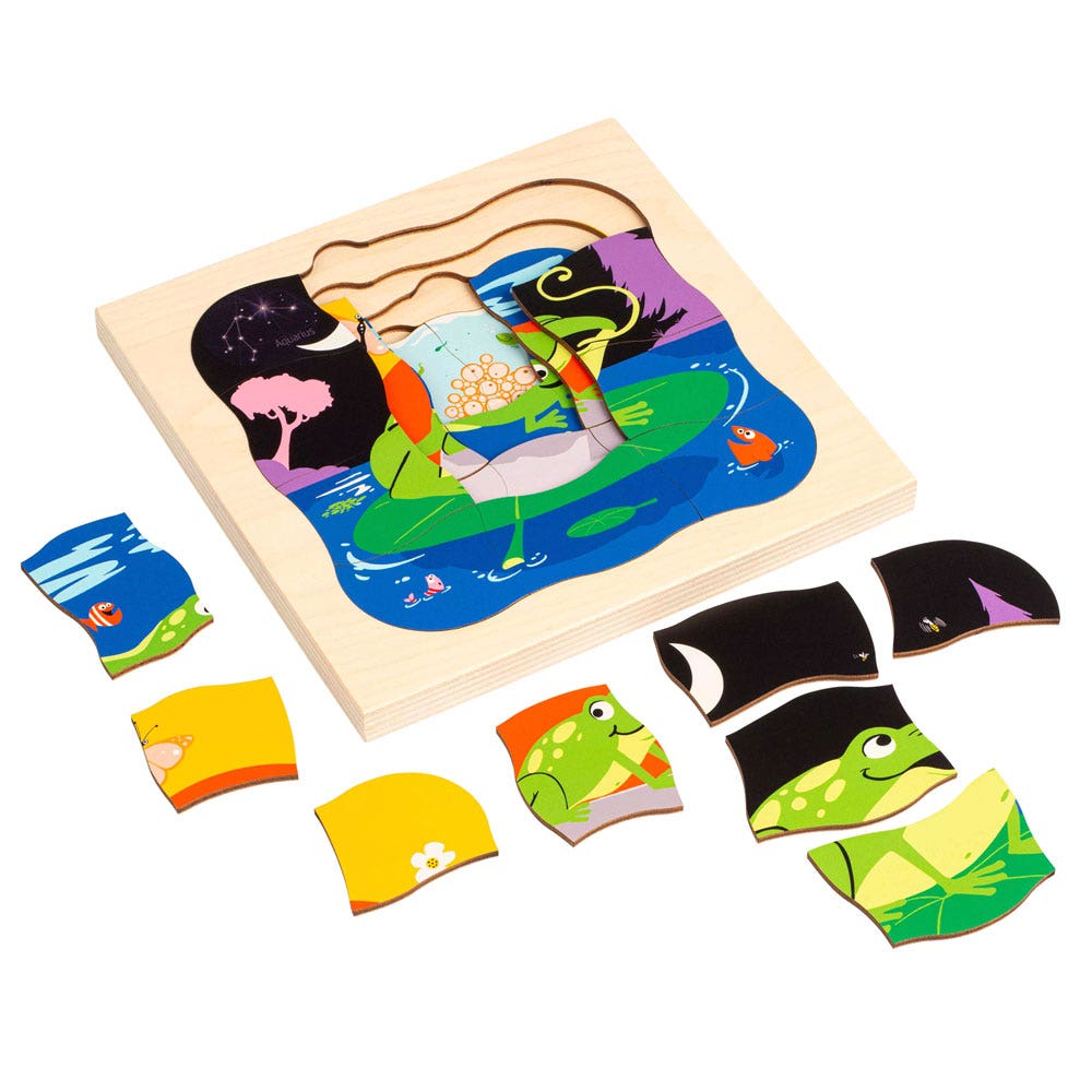 Groeipuzzel|Kikker|Educo