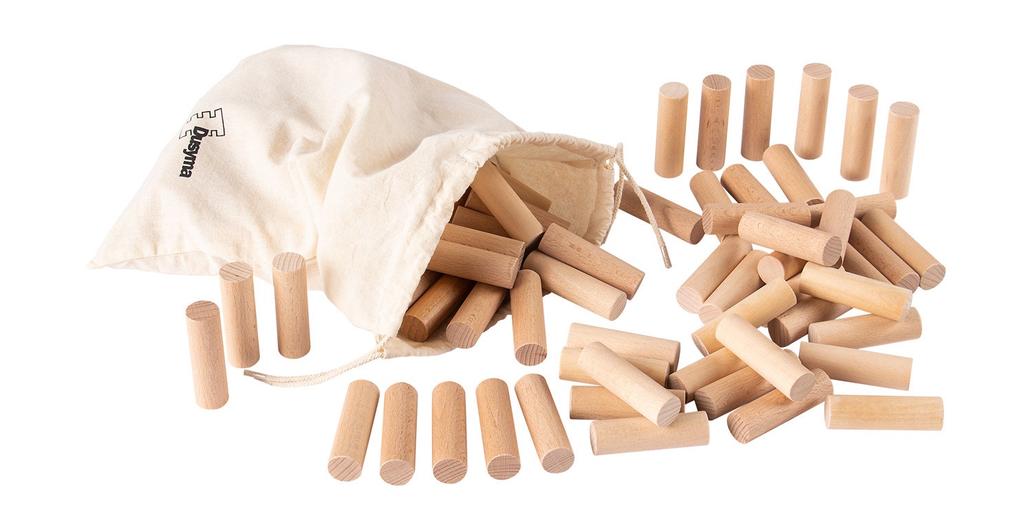 Grote houten pluggen | Ø 2 cm (100 stuks)