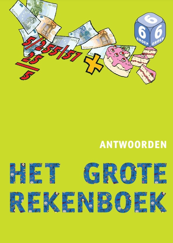 Het Grote Rekenboek - Antwoordenboek Groep 6