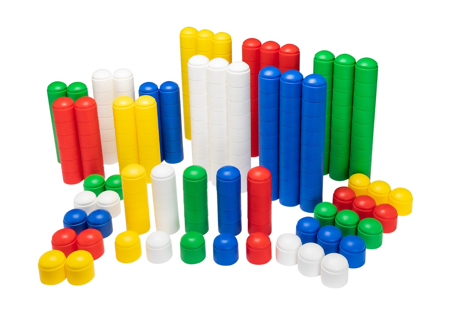 Grote stapeldoppen | Rondino | 111 stuks