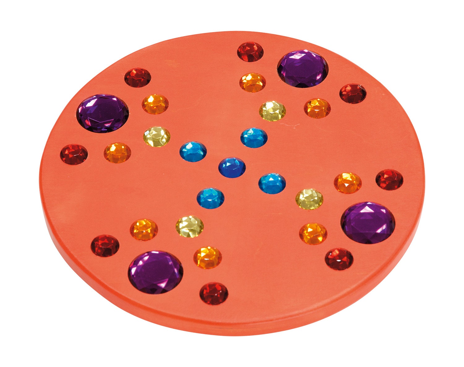 Grote tol met juwelen | Oranje