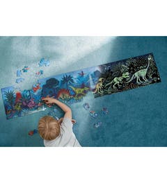 Glow in the Dark Puzzel | Dinosaurussen