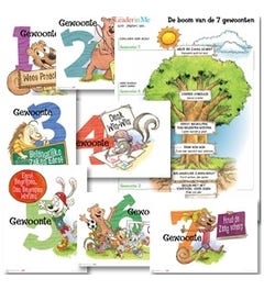 Happy kids posterset