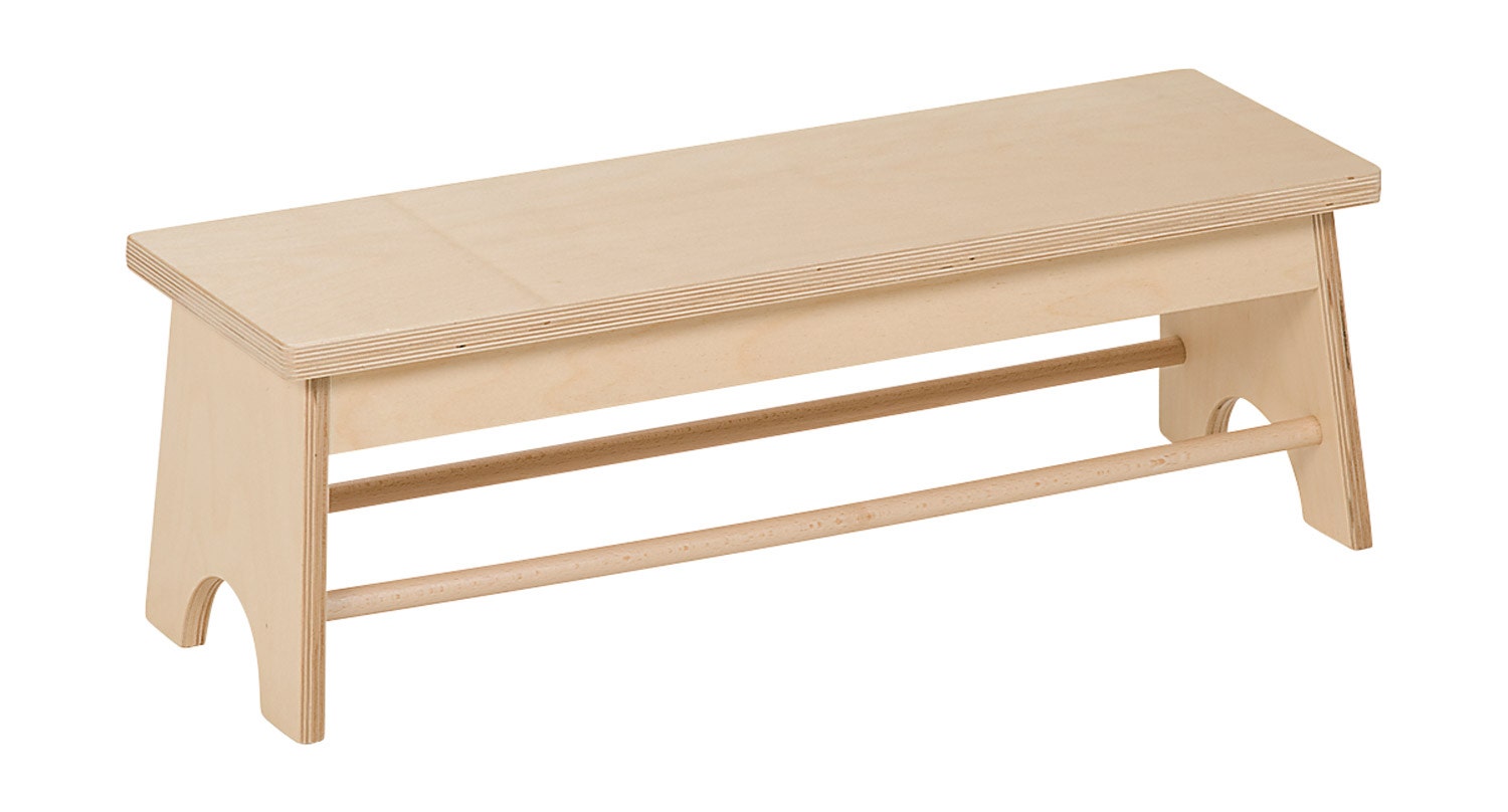 Houten bankje voor peuters | Sitti | 60 x 20 x 20 cm