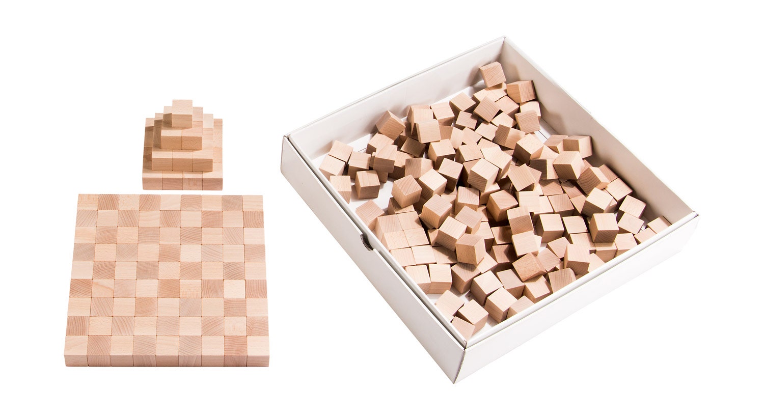 Houten blokjes | 30 mm | 250 stuks