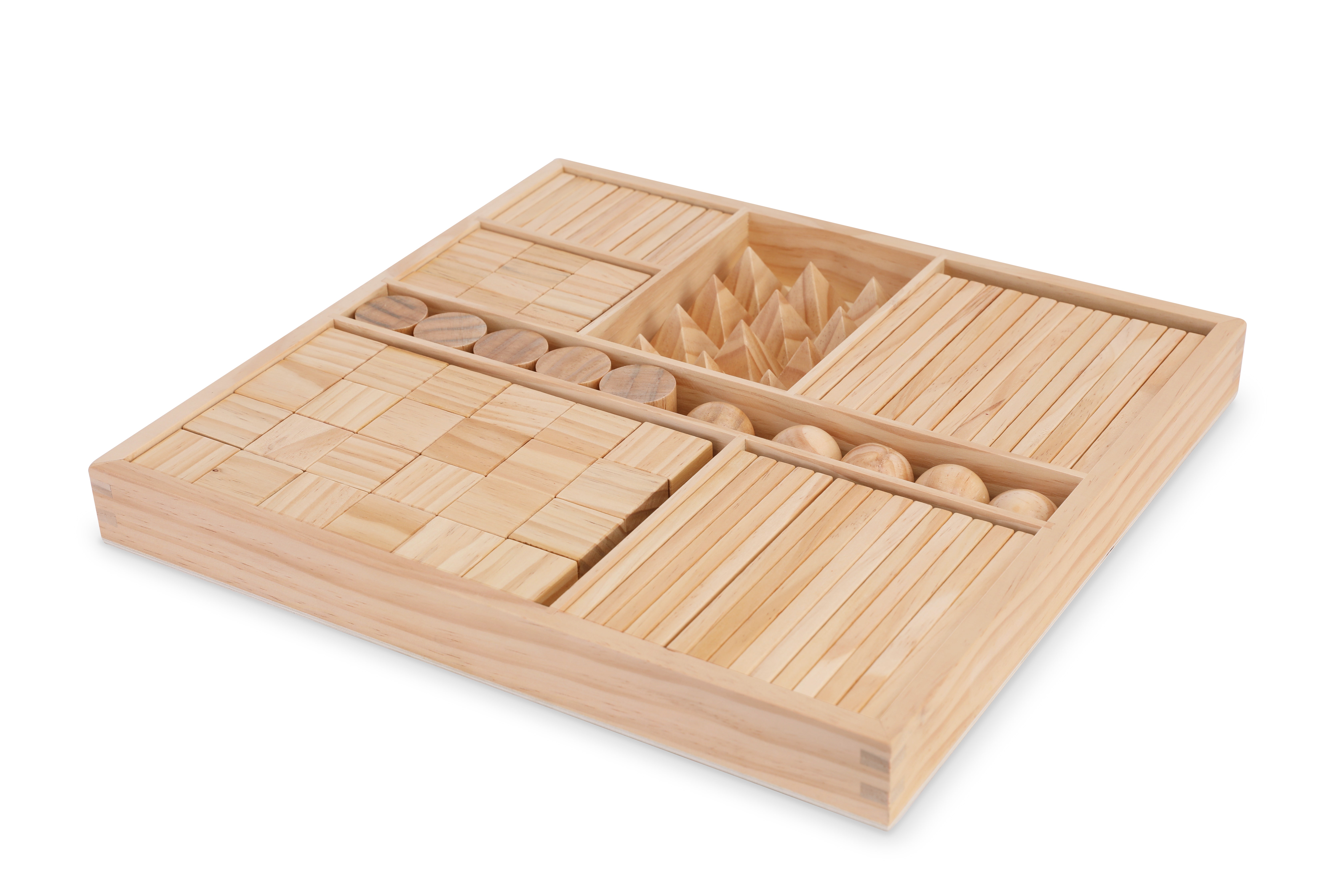 Houten Blokken | 100 stuks | Gemengd