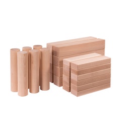 Houten bouwblokken XL | Uhl | Uitbreidingsset 3(26 stuks)