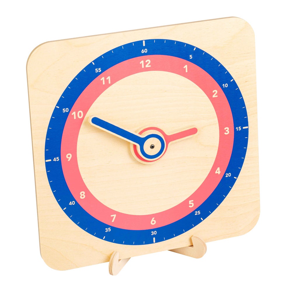 Klassikale klok met klokmechanisme | 12 uurs | Uren - minuten