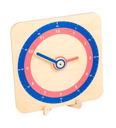 Klassikale klok met klokmechanisme | 12 uurs | Uren - minuten