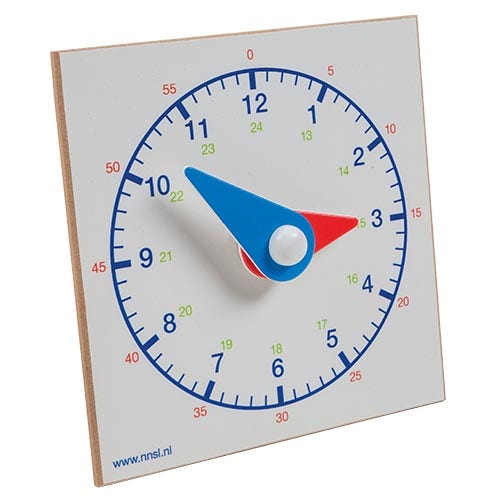 Leerlingklokje met gesynchroniseerde wijzers