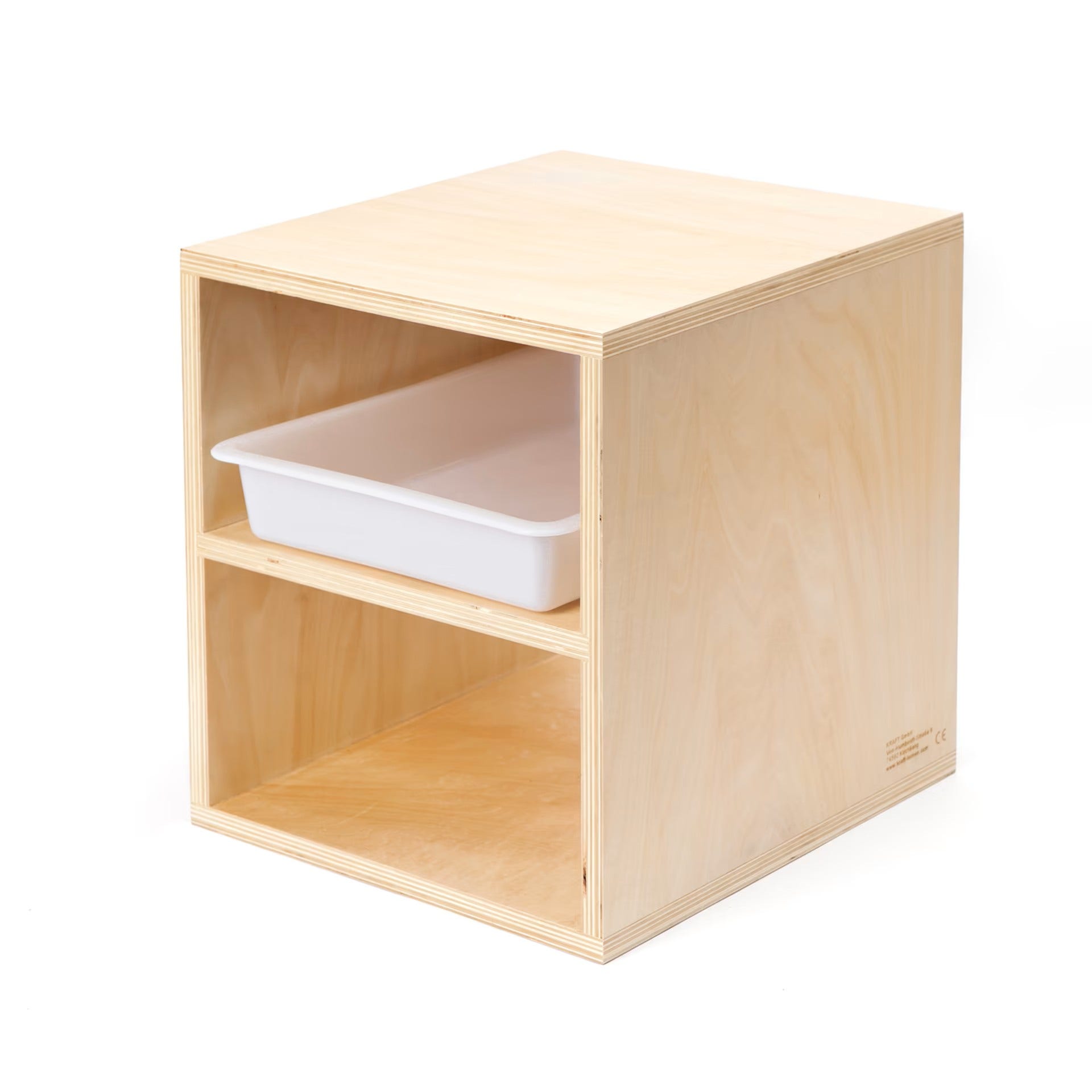 Houten Multi Hocker | 30 x 35 x 33 cm