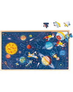 Puzzel heelal | Hout | 108 stukjes