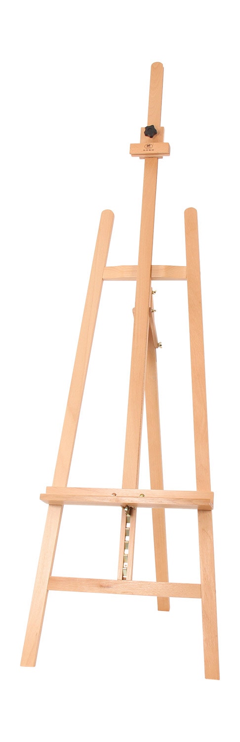 Houten schildersezel | 157 x 58 x 50 cm