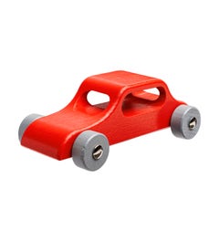 Houten speelgoedauto | Groot | Rood
