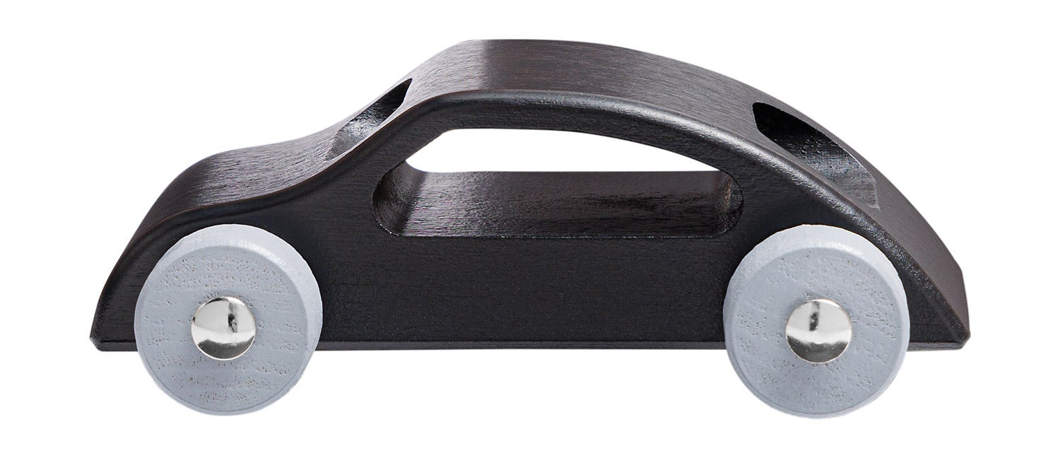 Houten speelgoedauto | Sportwagen | Zwart