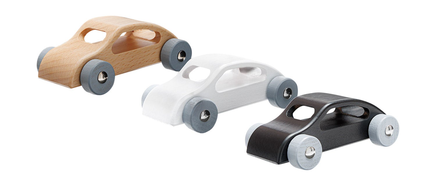 Houten speelgoedauto_s | Sportwagen | Set van 3