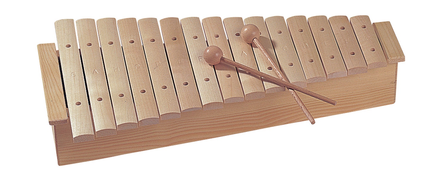 Houten Xylofoon | 15 klankplaten
