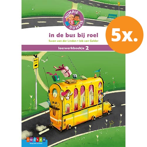 Humpie Dumpie 2 - Leeswerkboek 2 - in de bus bij roel (5 ex.)