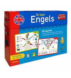 Ik Leer Engels - Mindmaps - 90 kaarten om Engelse grammatica, vervoegingen en woordenschat te leren