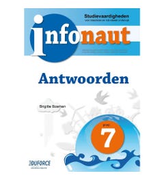 Infonaut Antwoorden groep 7 - studievaardigheden