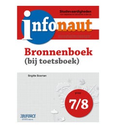 Infonaut Bronnenboek groep 7/8 - studievaardigheden (los exemplaar)