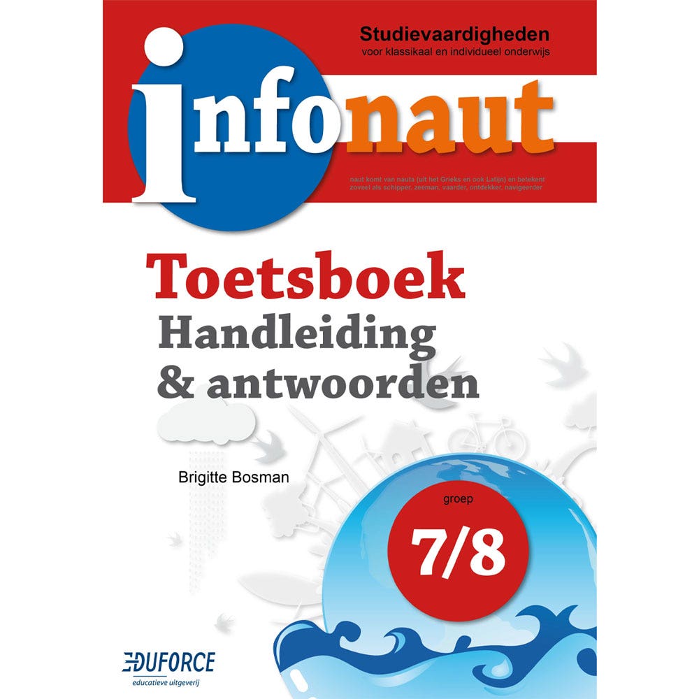 Infonaut Toetsboek Handleiding en antwoorden - studievaardigheden