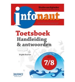 Infonaut Toetsboek Handleiding en antwoorden - studievaardigheden