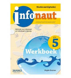 Infonaut Werkboek groep 5 - studievaardigheden (los exemplaar)