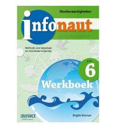 Infonaut Werkboek groep 6 - studievaardigheden (los exemplaar)