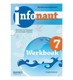Infonaut Werkboek groep 7 - studievaardigheden (los exemplaar)
