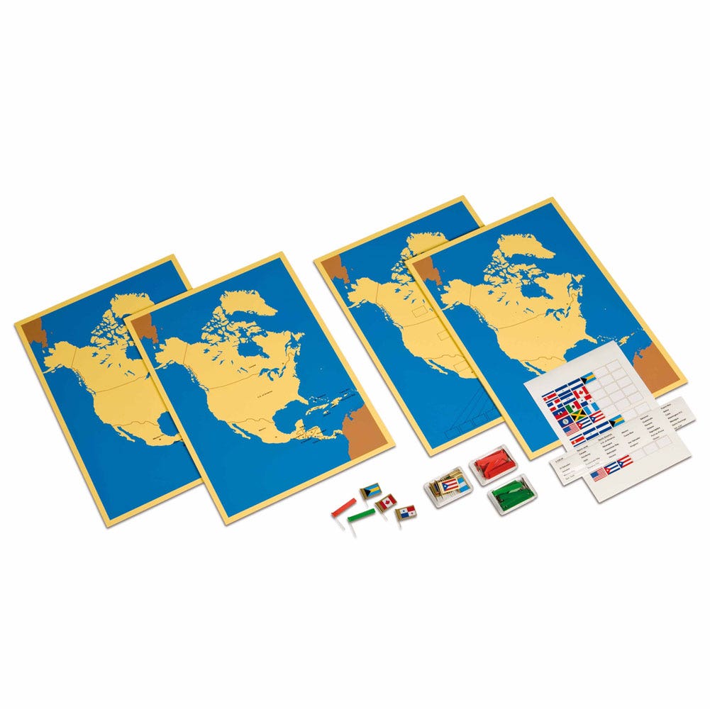 Insteekkaarten Noord-Amerika