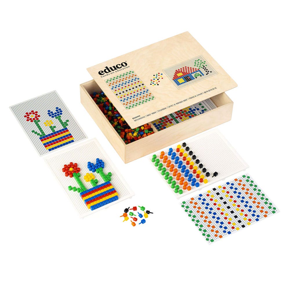 Insteekmozaïek | Basisset 10 mm.| Educo