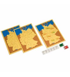 Insteekvlaggenkaarten Duitsland