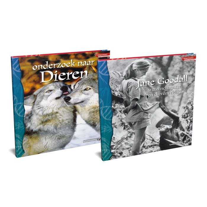 Sterrenwerk Natuur en Wetenschap - Jane Goodall + Onderzoek naar dieren (2 delen)