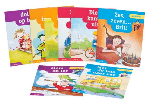 Jippie 8 sets werkboeken