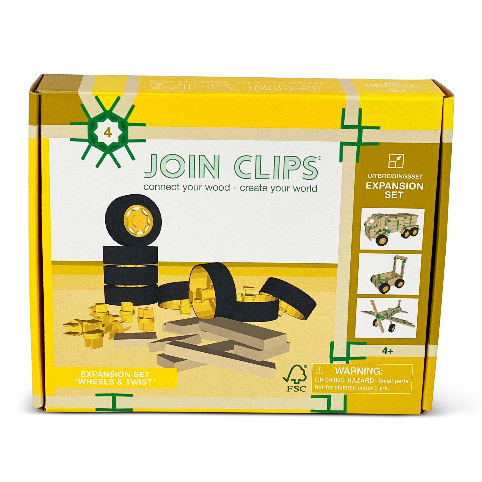 Join Clips | Wielen en draaiclips | Uitbreidingsset
