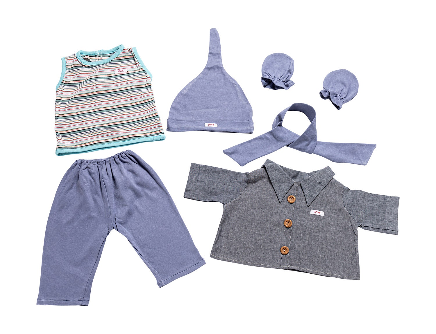 JOYK kledingset | Denim-spijker