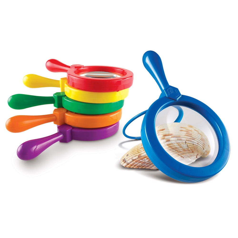 Jumbo Vergrootglazen (set van 6 stuks)